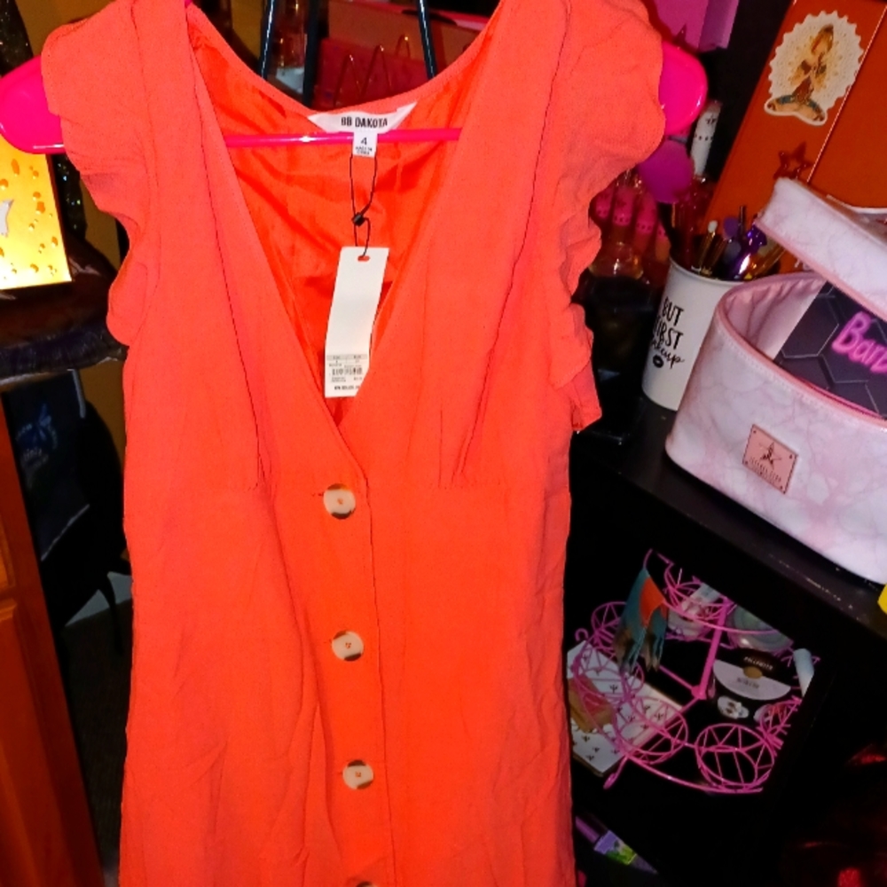 BB Dakota bright rose 🌹dress